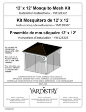 Yardistry YM12830Z Installation Instructions Manual