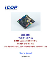 Icop VSX-6154 User Manual