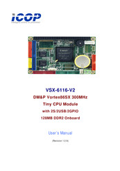 Icop VSX-6116-V2 User Manual
