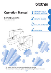 Brother CS7205 Operation Manual