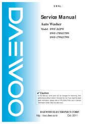 Daewoo DWF-262PW Service Manual