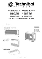 Technibel MCAV127C5VAB Technical Data & Service Manual