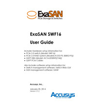 Accusys ExaSAN SWF16 User Manual