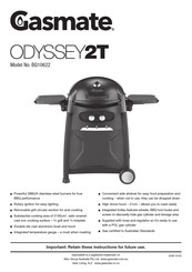 Gasmate ODYSSEY 2T Instructions Manual