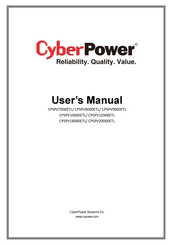 Cyber Power CPSPV7000ETL User Manual