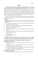 CONTEC MEDICAL SYSTEMS EKG6012 User Manual