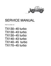 Case TX130-45 turbo Service Manual