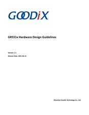 Goodix GR5515GGBD Hardware Design Manuallines