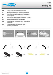 Whispbar K728W Fitting Instructions Manual