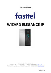 Fasttel WIZARD ELEGANCE IP Instructions Manual