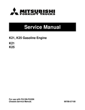 Mitsubishi K21 Service Manual