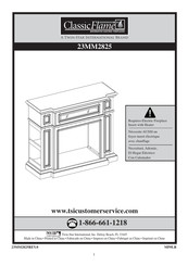 Twin-Star International Classic Flame 23MM2825 Assembly, Care & Maintenance Manual