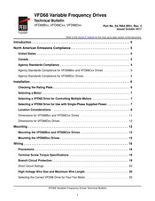 Johnson Controls Penn VFD68BDC Technical Bulletin