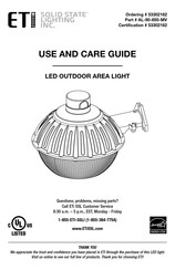ETI 53302162 Use And Care Manual