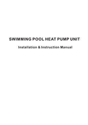 AQUAHEAT SF050/3P G/Evap Installation Instructions Manual