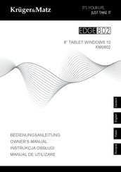 Krüger & Matz KM0802 Owner's Manual