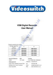 Videoswitch VDM-9G800 User Manual