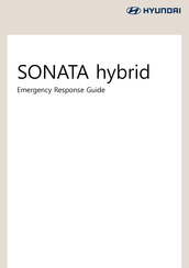 Hyundai SONATA hybrid Emergency Response Manual