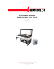 Humboldt H-3185SD Operating Instructions Manual
