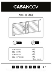 Casanoov ART400C160 Manual