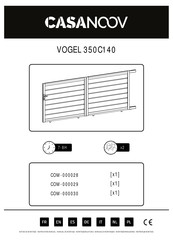 Casanoov VOGEL 350C140 Manual