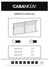 Casanoov CARPATIA 350C160 Manual