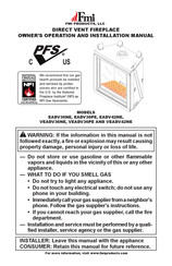 FMI EADV42NE Owner's Operation And Installation Manual