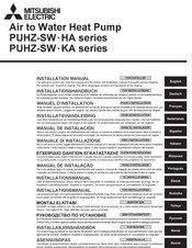 Mitsubishi Electric PUHZ-SW50KA Installation Manual