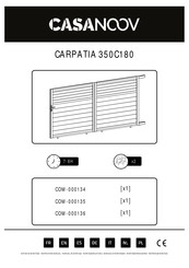 Casanoov CARPATIA 350C180 Manual