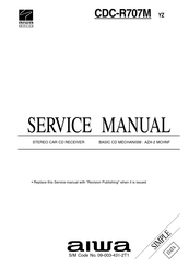 Aiwa CDC-R707M Service Manual