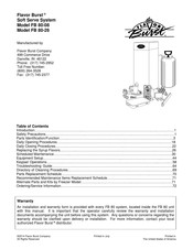 Flavor Burst FB 80-26 Manual