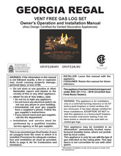 SHM GRVFE24LMV Owner's Operation And Installation Manual