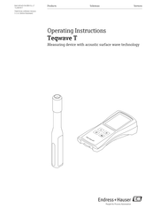 Endress+Hauser Teqwave T Operating Instructions Manual