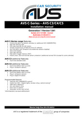 Manta AVS C3 Installation Manual