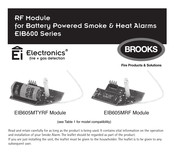 Ei Electronics EIB605MTYRF Manual