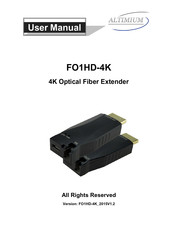 Altimium FO1HD-4K User Manual