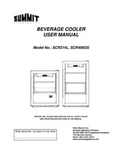 Summit SCR489OS User Manual