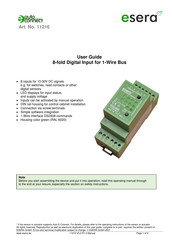 esera automation 11216 User Manual