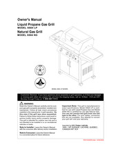 Patio Chef SS64LP Owner's Manual