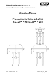 HORA PA-N 280 Operating Manual