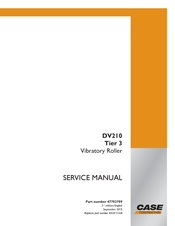 Case DV210 Service Manual