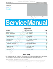 Haier LE32B7600 Service Manual