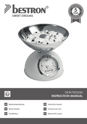 Bestron DKW700SDM Instruction Manual