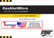 BW GasAlertMicro Quick Reference Manual