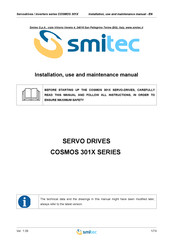 Smitec 3011RU Installation, Use And Maintenance Manual