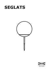 IKEA SEGLATS Instructions For Use Manual