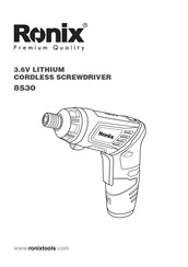 Ronix 8530 Quick Start Manual