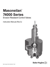 Baker Hughes Masoneilan 74000 Series Instruction Manual