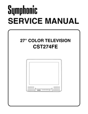 Symphonic CST274FE Service Manual