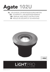LightPro Agate 102U Manual And Safety Instructions